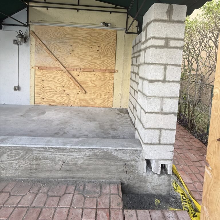 Structural work – full process