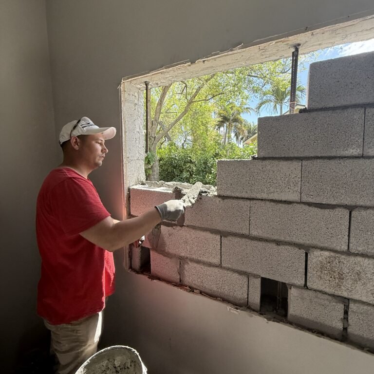 Closed opening – structural completion