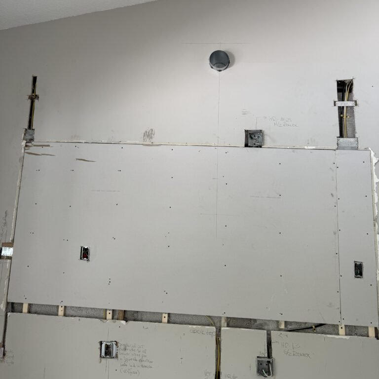 Drywall installation