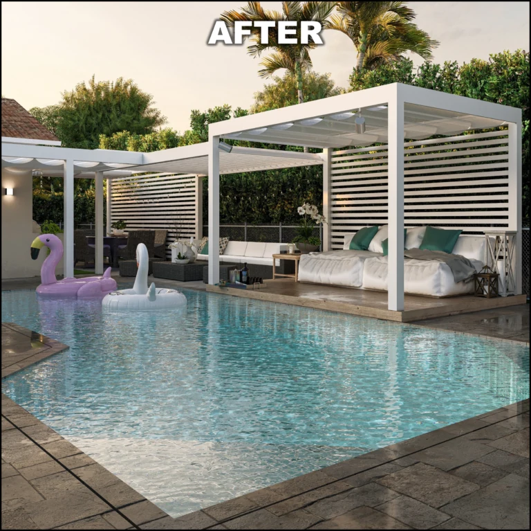 Pool-area design proposal